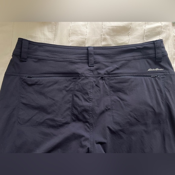 Eddie Bauer Sightscape Horizon Convertible Roll-Up Pants, Atlantic blue sz 12 - Picture 7 of 10